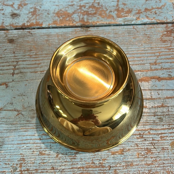 Vintage small brass trinket bowl - Picture 2 of 2